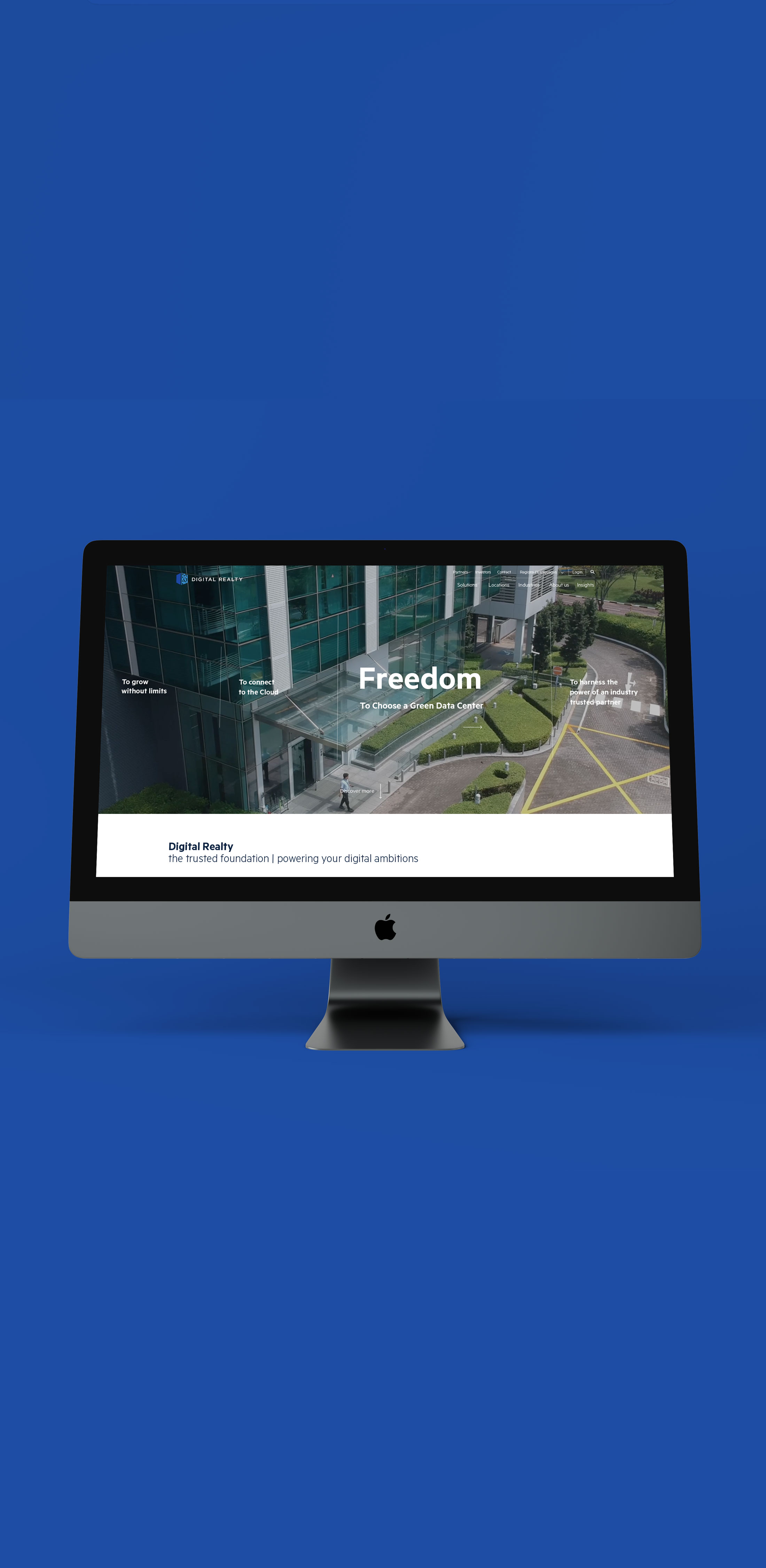 Digital Realty - Corporate website