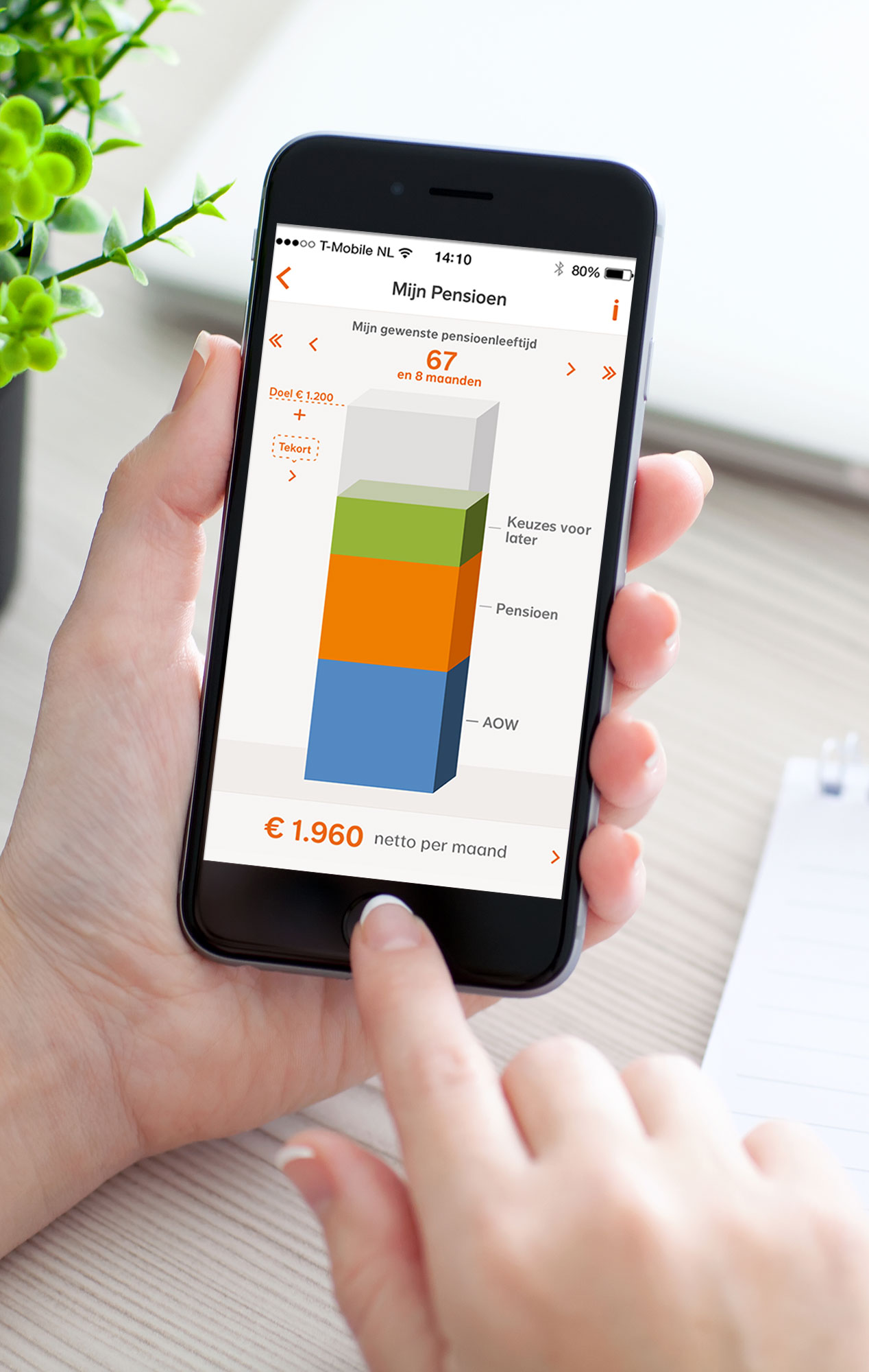 Nationale Nederlanden - Mobile finance application